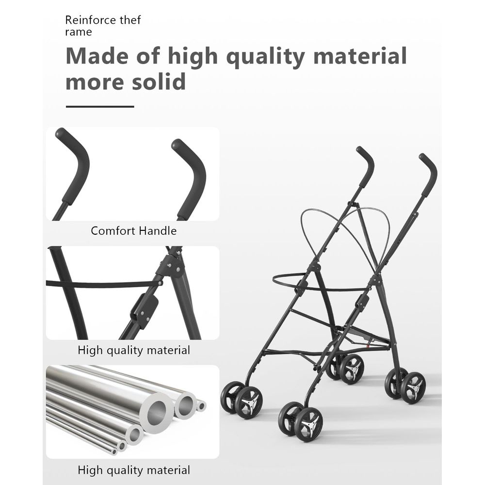 Коляска для животных на 4 коле – обзор и цена Pet Stroller Carrier