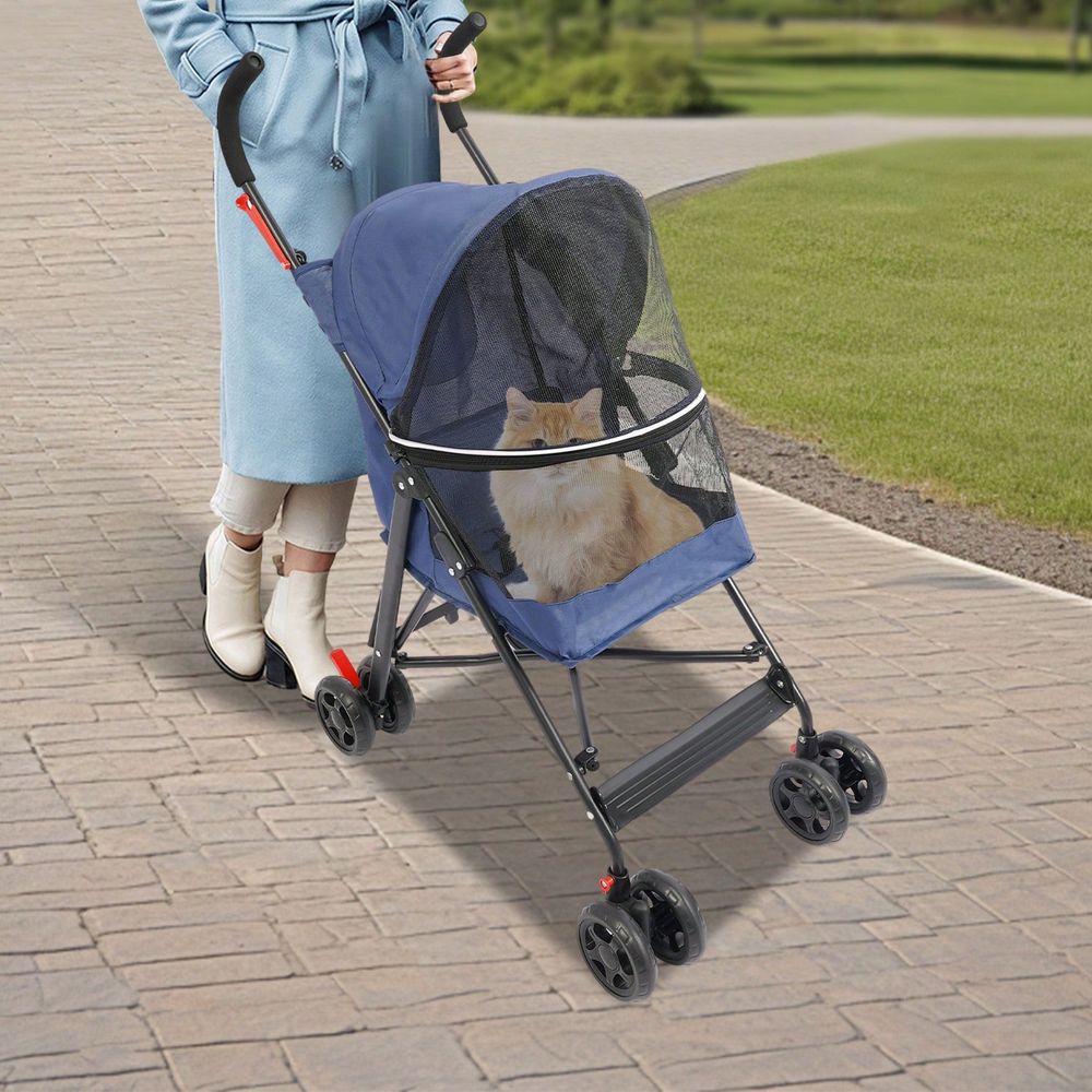 Складная коляска для перевозки – обзор и цена Pet Stroller Carrier