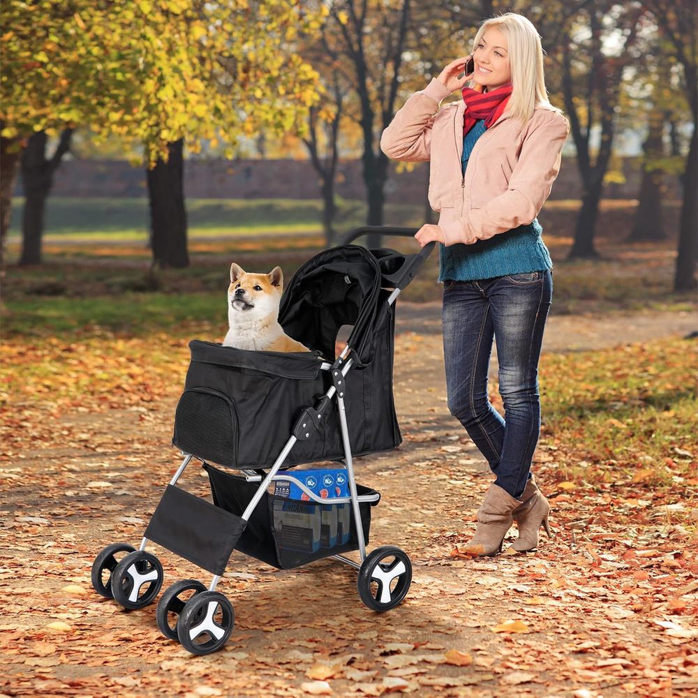 Коляска для домашних животных: – обзор и цена Pet Stroller Carrier